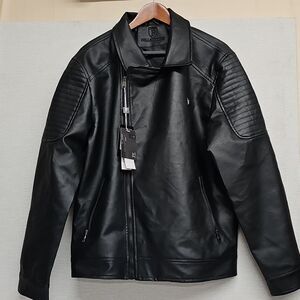 FERRARI F COLLECTION LEATHER MENS JACKET BFPM-04-029